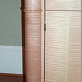Nightstand (detail): natural English sycamore.