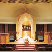 Lecturns and Gallery Rails, freestanding and built in: natural walnut and satinw